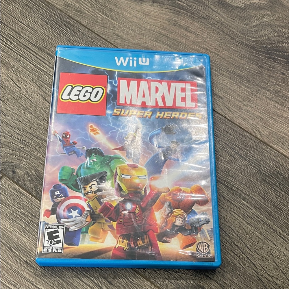 LEGO Marvel Super Heroes Wii U Game - Blue Case